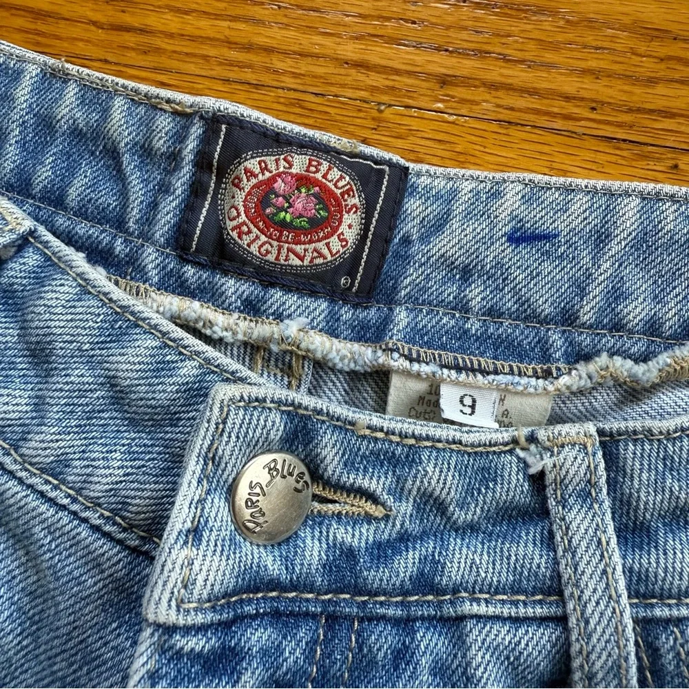 90s Butterfly Jean Shorts